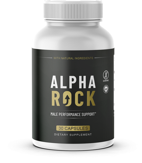 AlphaRock supplement bottles